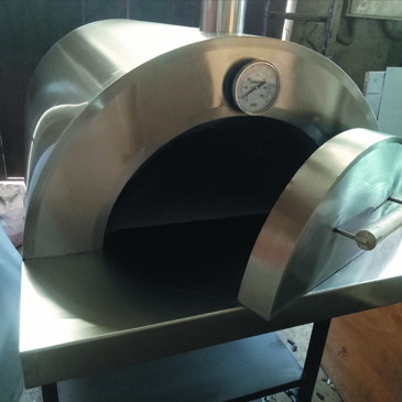 baking oven front